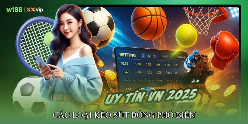 Các Loại Kèo Sút Bóng Phổ Biến