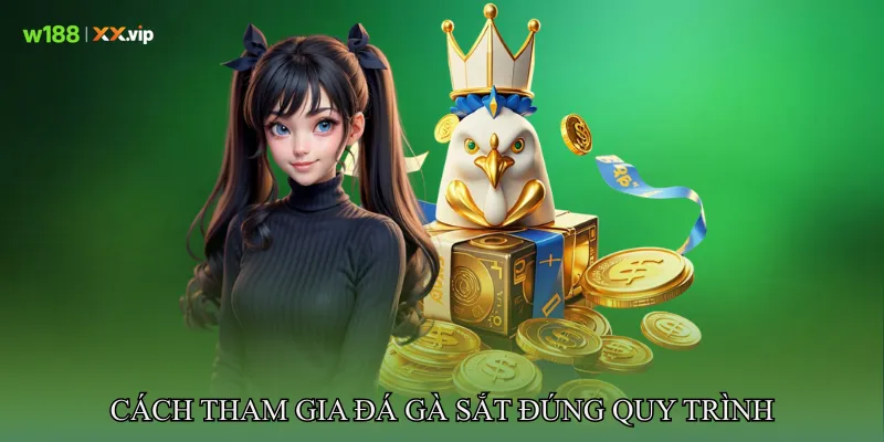 Cách tham gia đá gà sắt đúng quy trình