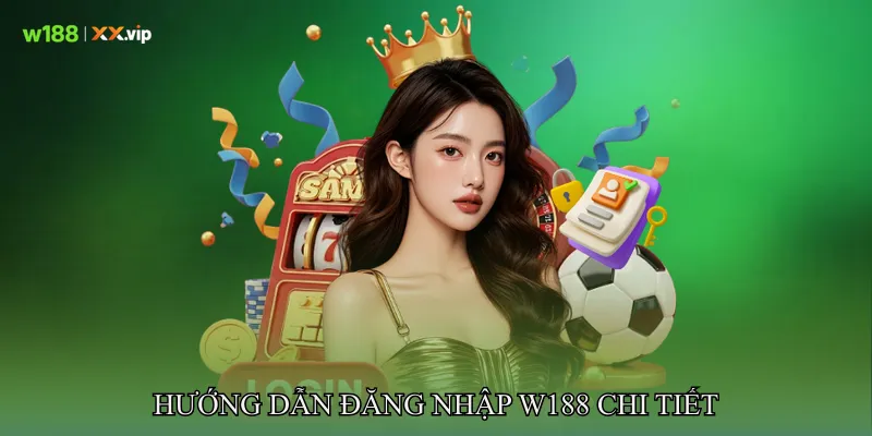 Hướng dẫn đăng nhập W188 chi tiết