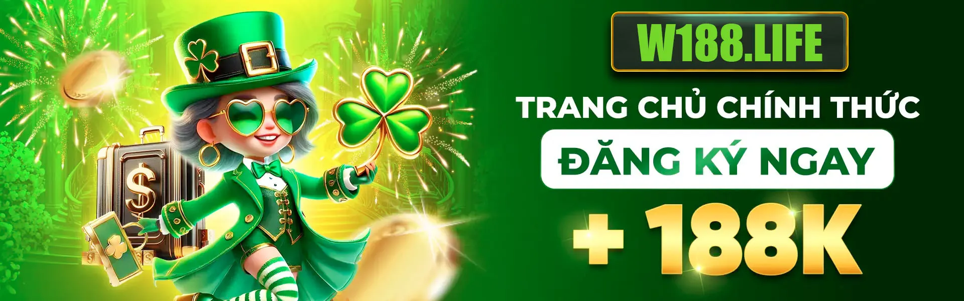 Nhà cái W188 chính thức đăng ký nhận 188k