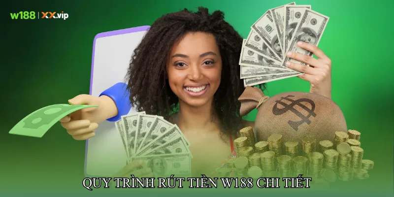 Quy trình rút tiền W188 chi tiết
